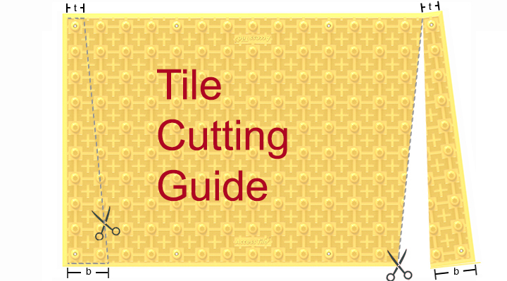 AccessTile Cutting Guide